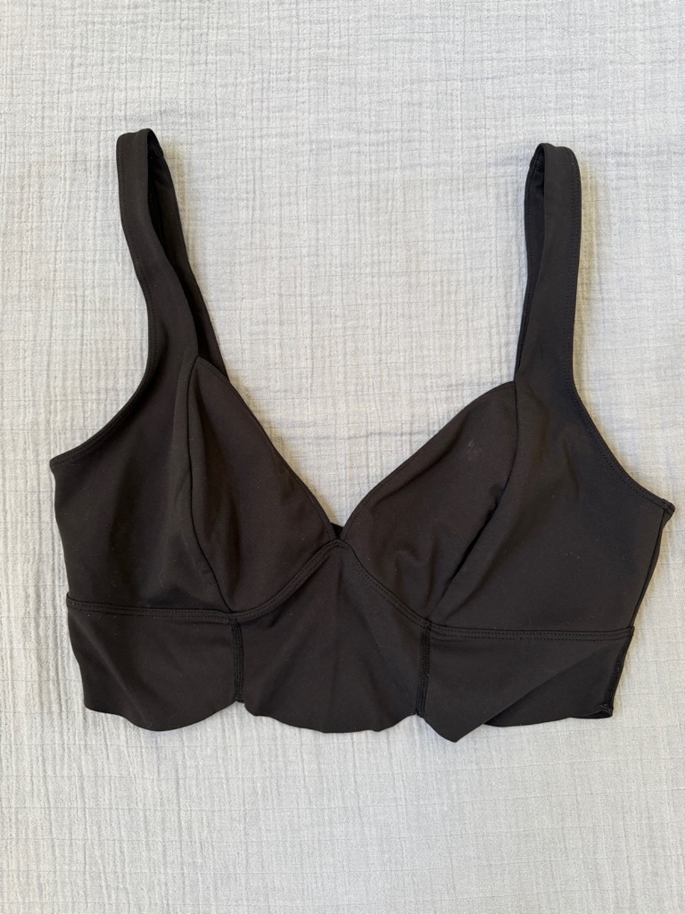 FP Movement by Free People Black Sports Bra EUC